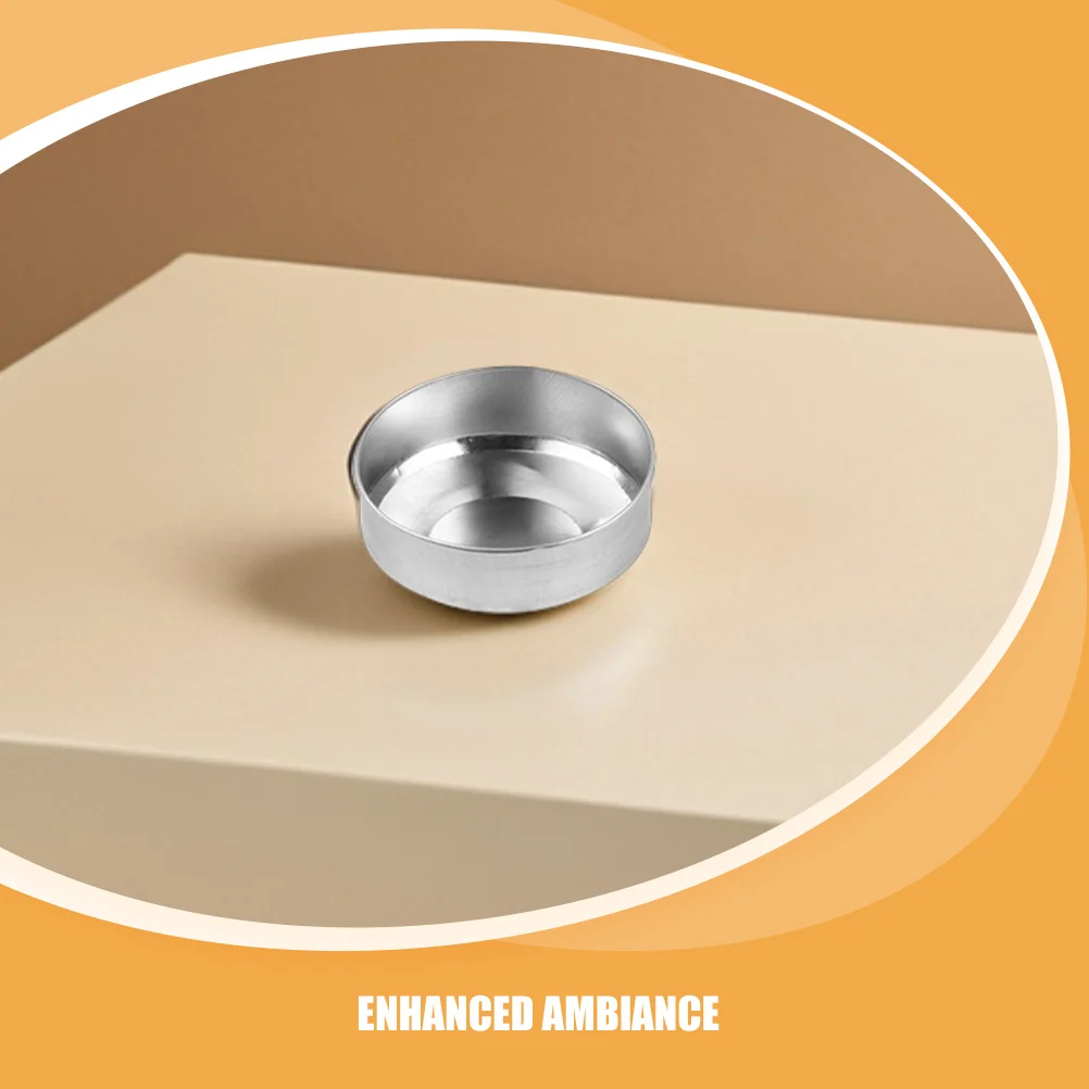 120pcs Aluminum Cups Tea Light Holders For Diy Making Christmas Wedding Decorations Outdoor Events Table