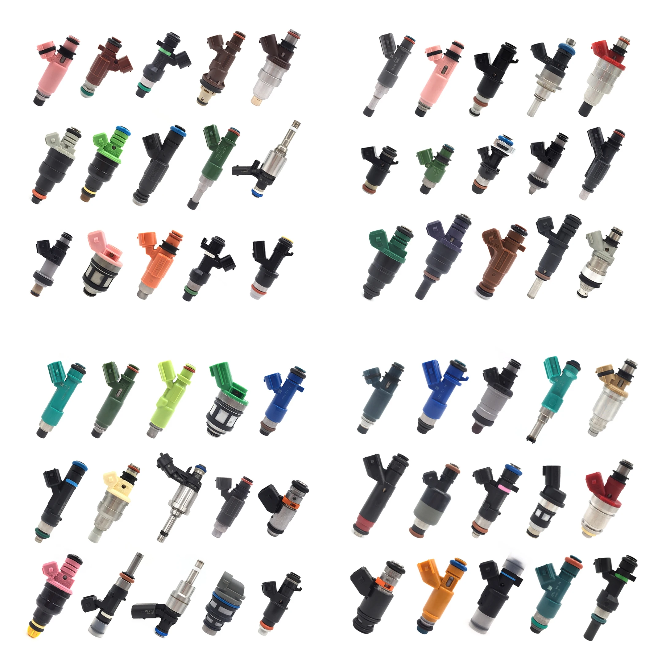 Nouveau 4 pièces injecteurs de carburant 06H906036Q 0261500160 convient pour VW Golf CC AUDI A3 A4 A5 1.8T