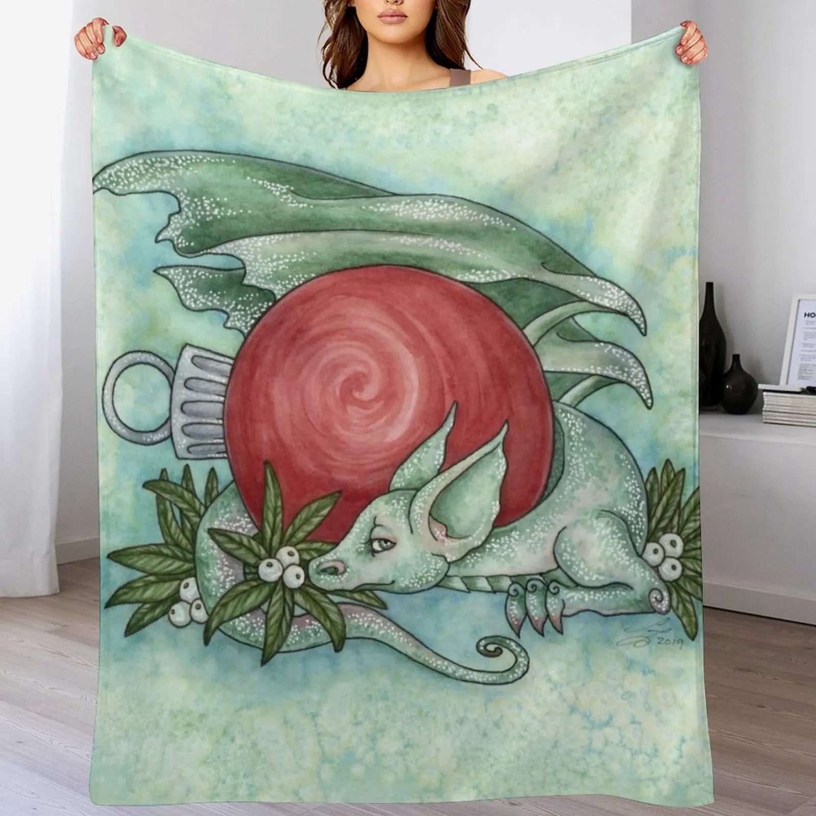 Holiday Treasure Throw Blanket