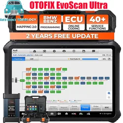 OTOFIX EvoScan Ultra Top Intelligent Diagnostic Tool 2 Years Free Update J2534 ECU Programming Diagnostic Scanner Topology Map