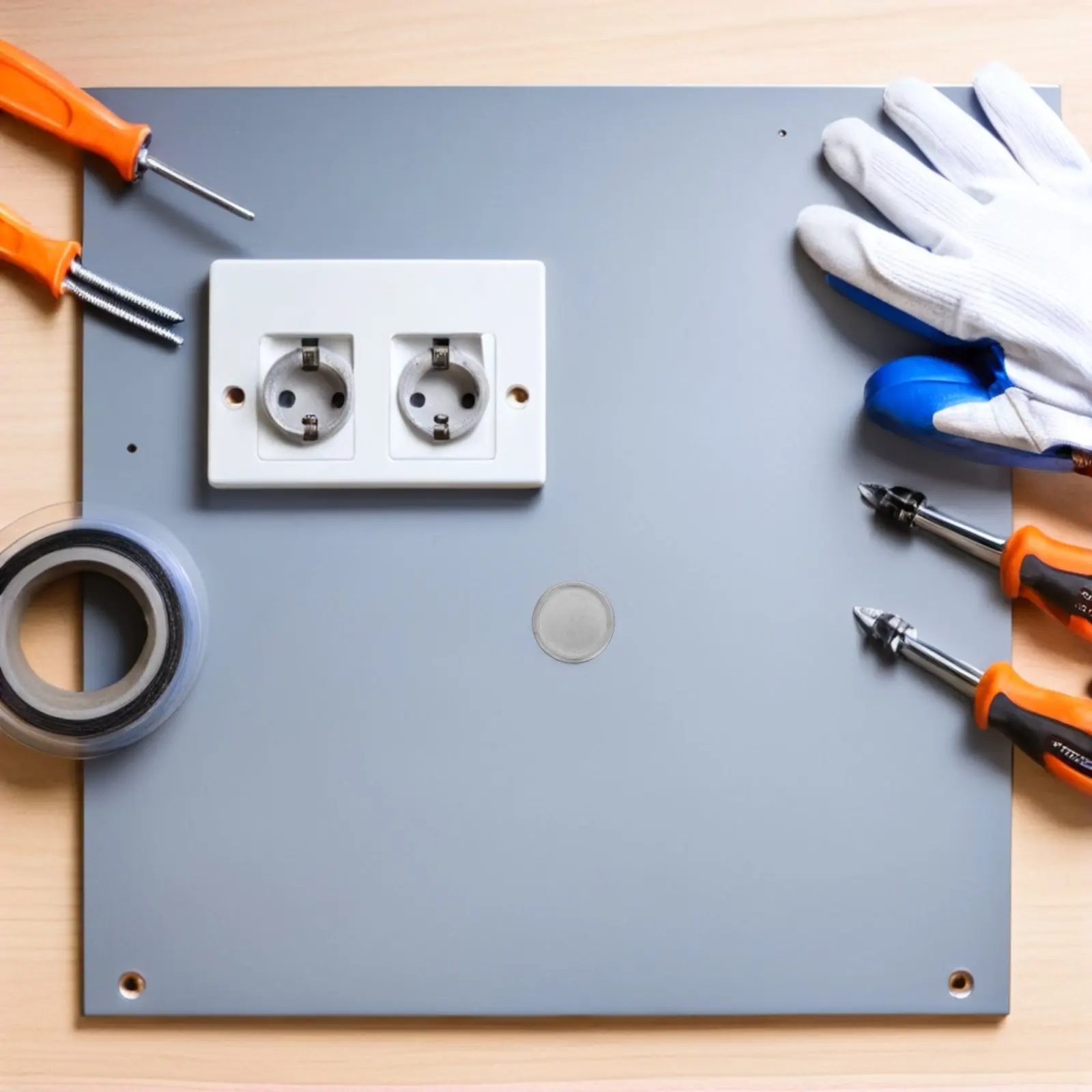 

10 шт. съемных круглых заглушек из нержавеющей стали для электрических коробок, защита отверстий в панелях и распределительных коробках