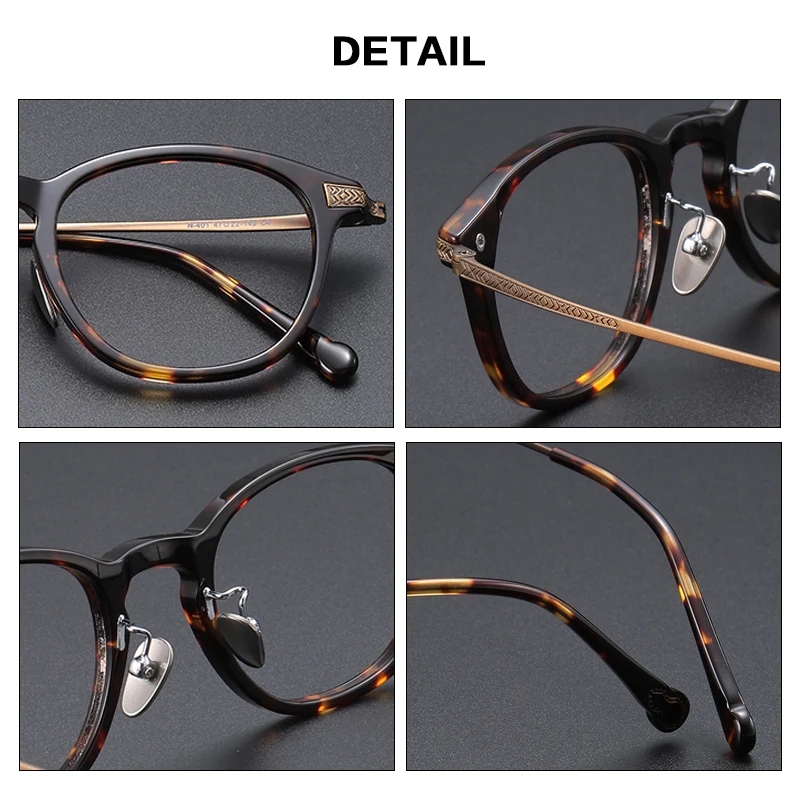 نظارات قراءة فاخرة من خلات التيتانيوم من Dsnietp مضادة للضوء الأزرق نظارات طبية بصرية فوتوكروميك نظارات مخصصة