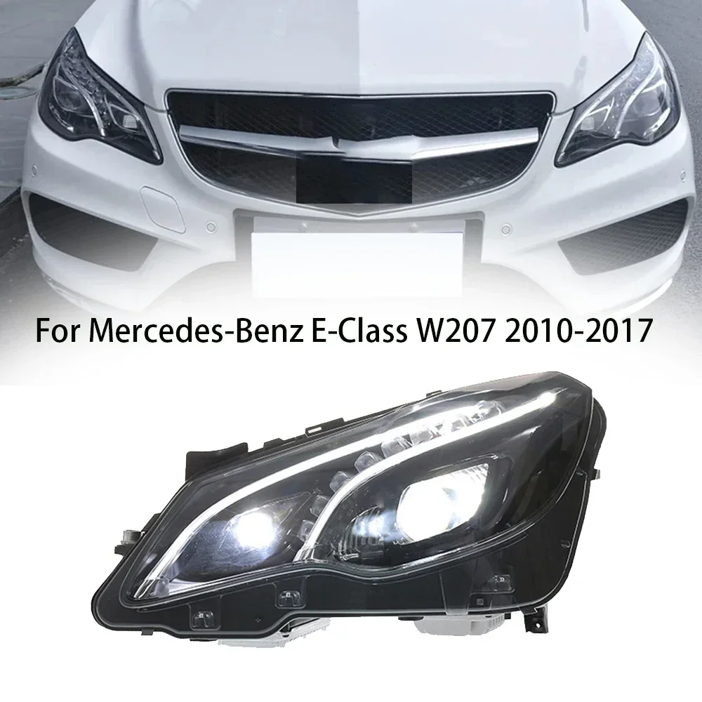Headlights For Benz W207 E-Class E200 E260 E300 LED 2010-2017 Head Lamp Car DRL Signal Projector Lens Auto Accessories