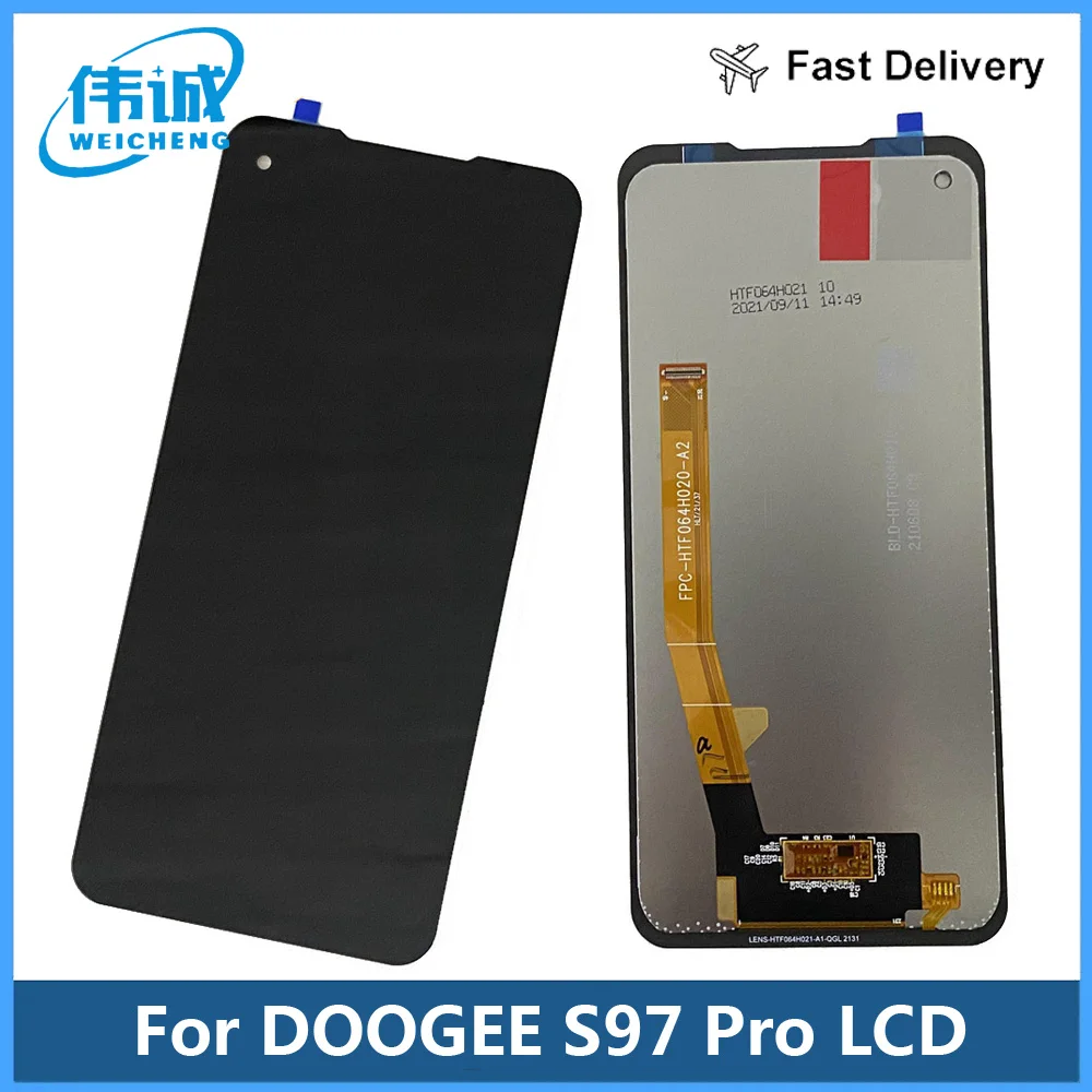 

Оригинальный протестированный ЖК-дисплей для DOOGEE S97 Pro, сменный сенсорный экран, дигитайзер в сборе, ЖК-датчик Doogee S97