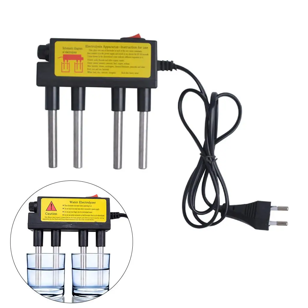 Water Electrolysis Test Tool Electrolyzer Electrolysis Water Tools for Aquariums