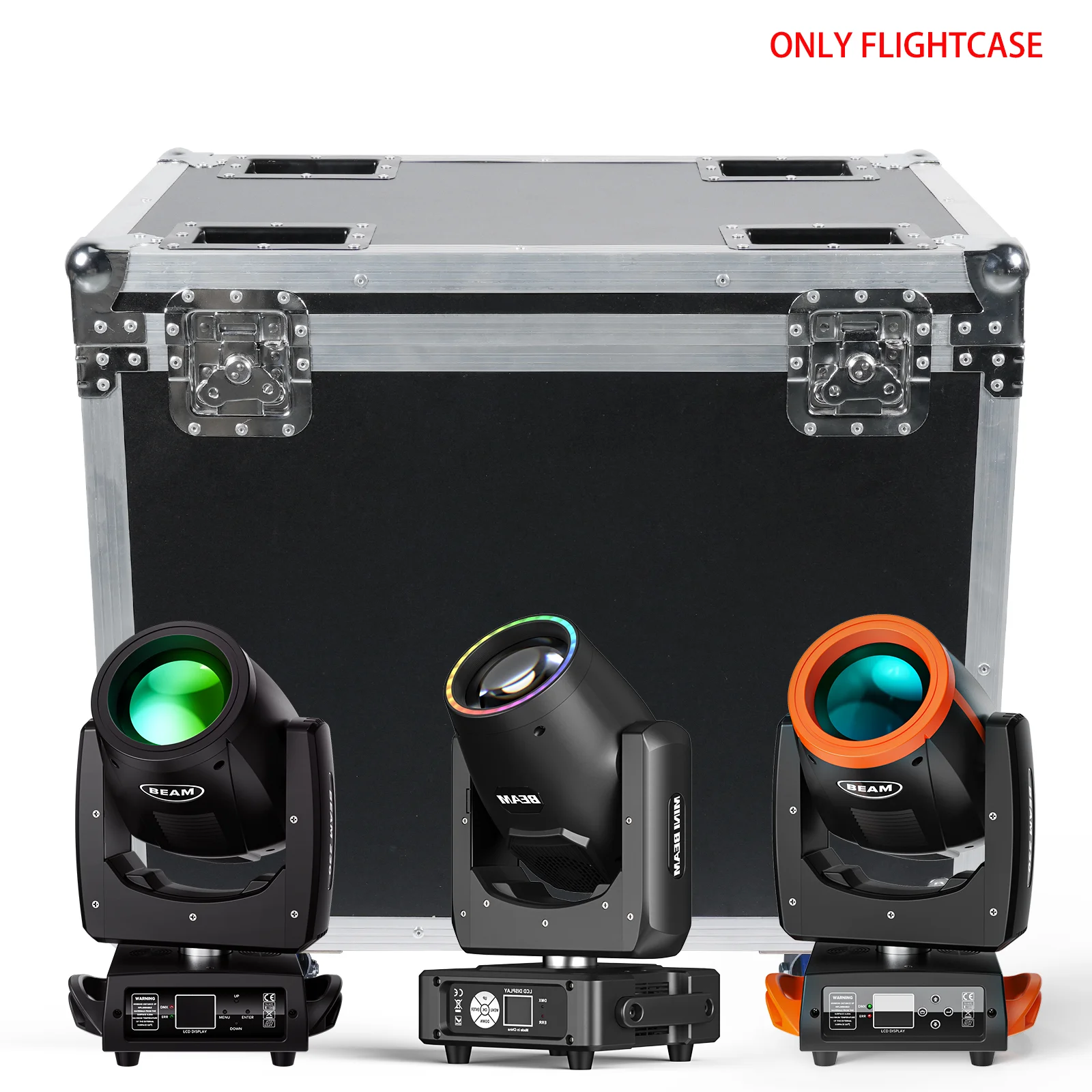 Yiflamefly Airline Case Heavy-duty Gator Case With Wheel Flightcase For 230W Moving Head Lights RGBW DMX512 Stage Lights