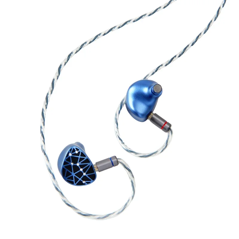 Sound Rhyme SR10 In-Ear HiFi Koptelefoon 2DD + 4BA + 4PB Hoge Kwaliteit Hifi Spoel Ijzer 0.78mm 2Pin 2.5 + 3.5 + 4.4mm Plug Muziek Oortelefoon