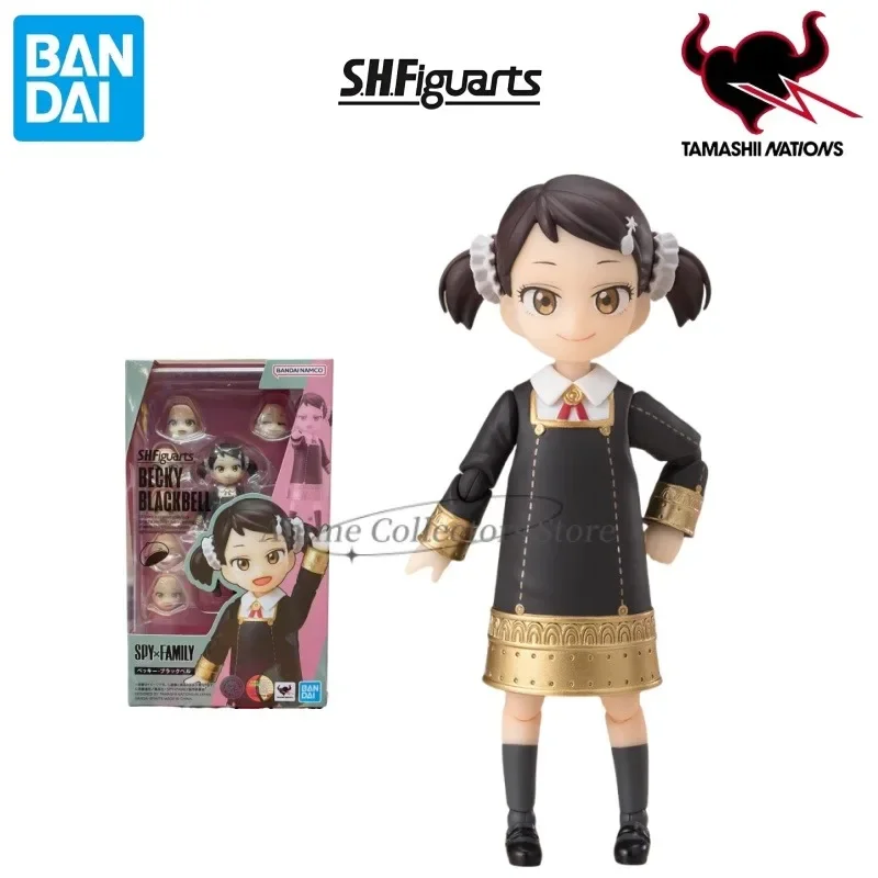 Bandai Spy Family S.H.Figuarts Becky Blackbell 16 Cm Anime Action Figure Model Set Toy Ornaments Birthday Gift Collection