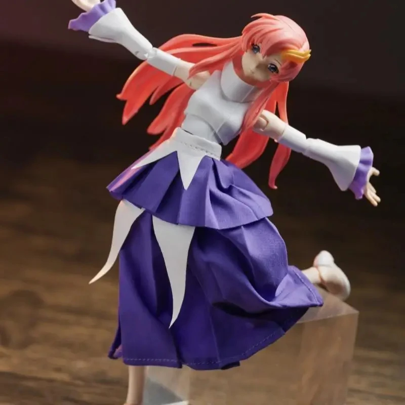 

Аниме-фигурка SEED FRS: Лакус Клайн в длинной юбке, модель певицы-айдола, игрушка, аксессуары, одежда с внутренней проволочной поддержкой