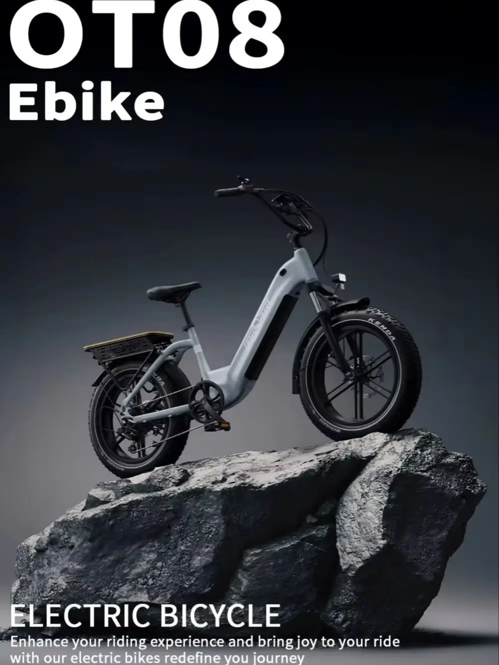 ONESPORT OT08 Elektrofahrrad 500W Motor 48V18AH Hochleistungs-Lithium-Batterie APP-Verbindung Stadtfahrt Hydraulische Bremse Elektrofahrrad 20*4,0 Zoll Reifen Höchstgeschwindigkeit 40-45 km/h