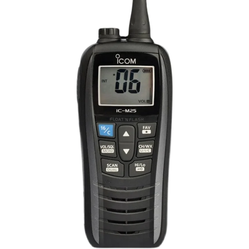 IC-M25 5W 5KM VHF Marine Radio Marine Walkie Talkie VHF Transceiver