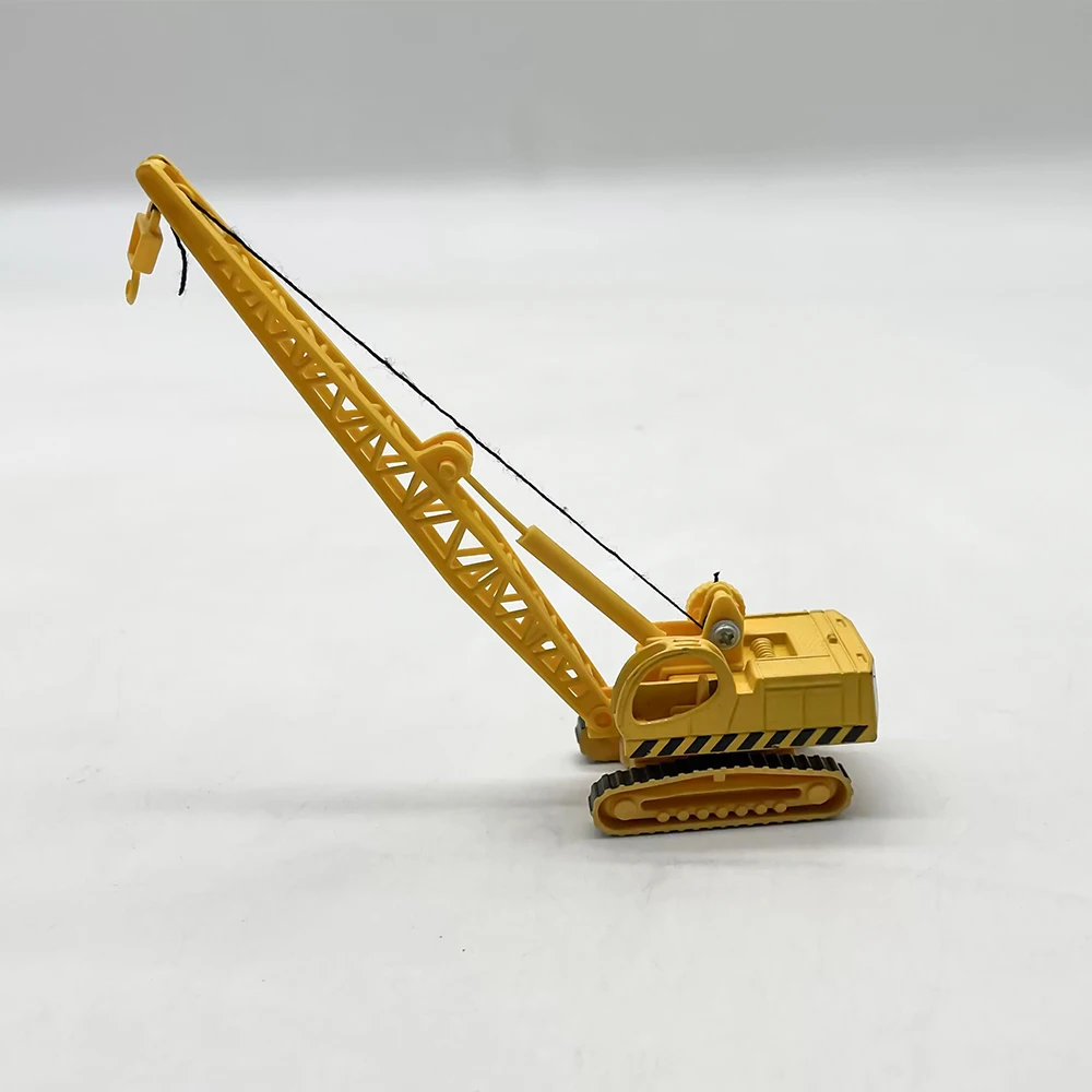 Scale Mini Simulation Alloy Crane Engineering Vehicle Scene Model Finished Product for Diorama