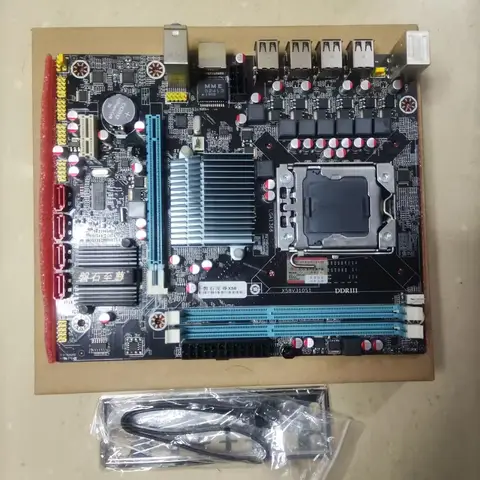 X58 carte mère CPU L5630 4GB * 2 mémoire DDR3 1366 broches carte mère serveur faible puissance ensemble de carte d'ordinateur