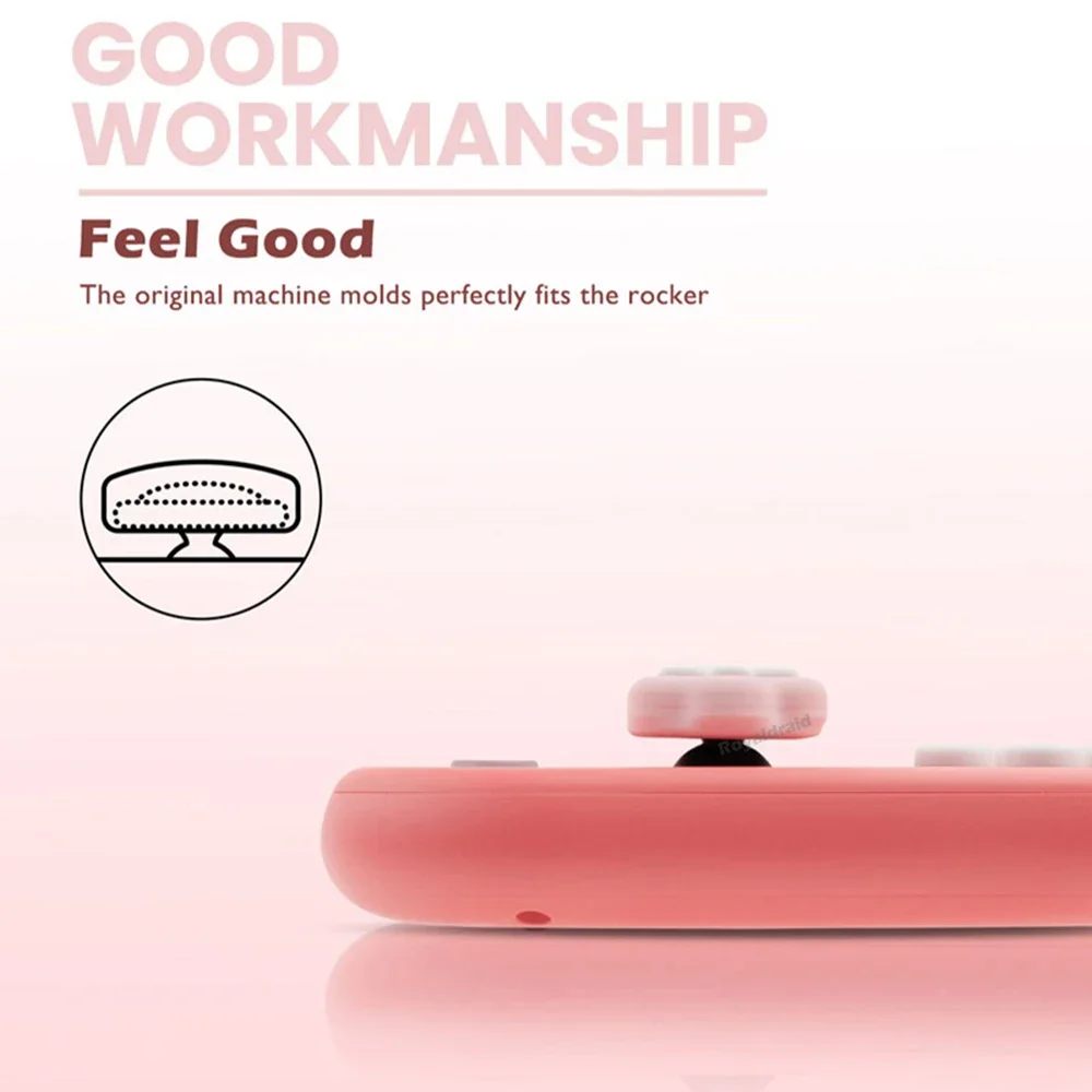 NEW 4PCS/Set Silicon Analog Cap Protective Button Cover Case For Nintend Switch OLED Joycons Thumb Stick Grip Cap For NS Switch image 4