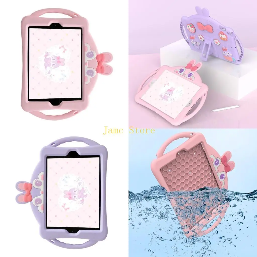 

LX0B Protective Silicone Tablet Cover for A9 A9+ Kids Shockproof Cover Case