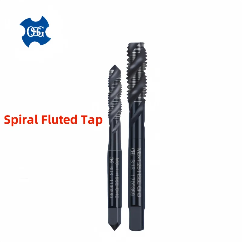 1 قطعة اليابان OSG HSSE INOX الأمريكية دوامة مخدد الصنابير UNC UNF 1-64 2-56 3-48 4-40 8-32 3I16 10-24 1I4 5I16 الصلب ثقب أعمى الحنفية