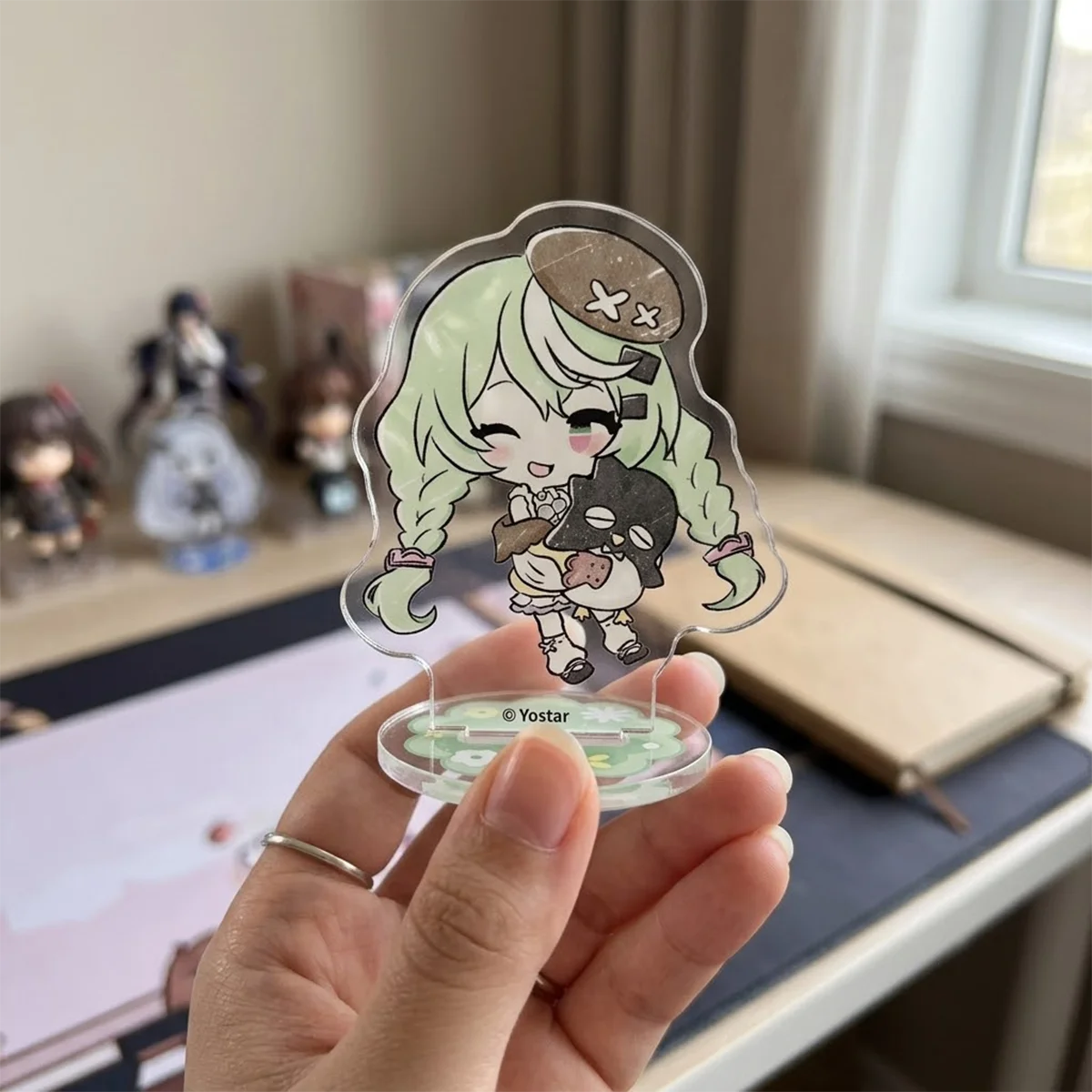 Anime Stella Sora 10cm Acrylic Stand,Collectible Gift,Chitose Amber,game peripheral storage rack decor Xmas collect keychain