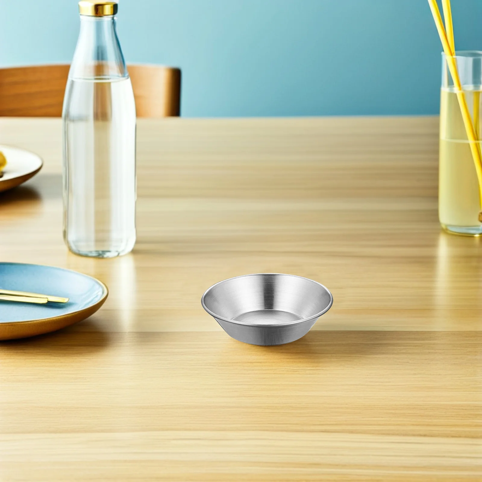 

6pcs Egg Tart Mold Non-Stick Baking Pan For Desserts Steam Bake Diy Aluminum Alloy Tartlet Molds Bakeware Kitchen Tool