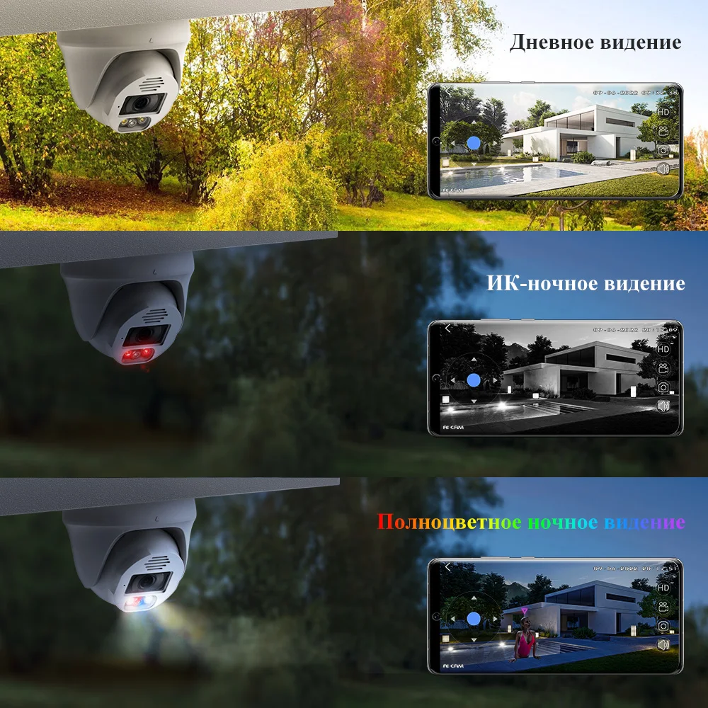 Techage 8MP 5MP POE IP Camera System Face Detection Smart AI H.265 4K Two-way Audio Indoor Dome Camera for Surveillance Security