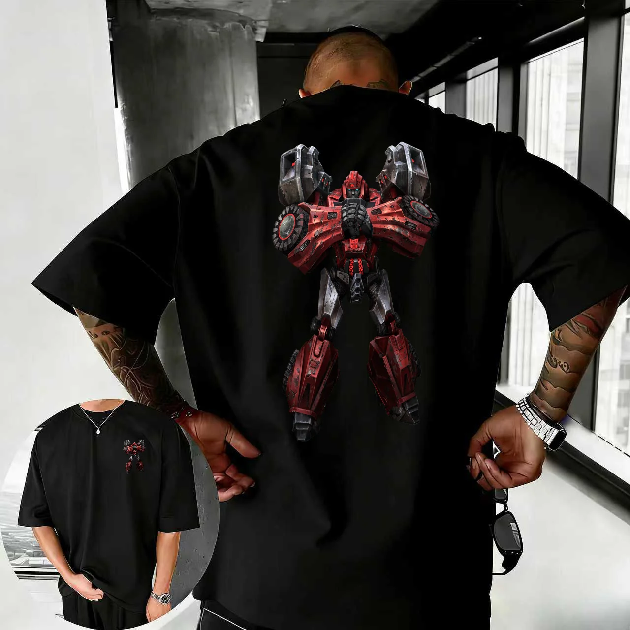 

Трансформеры 2025-26, летняя детская футболка унисекс с графическим принтом из 100% хлопка Hasbro, повседневная дышащая свободная футболка Y2k.