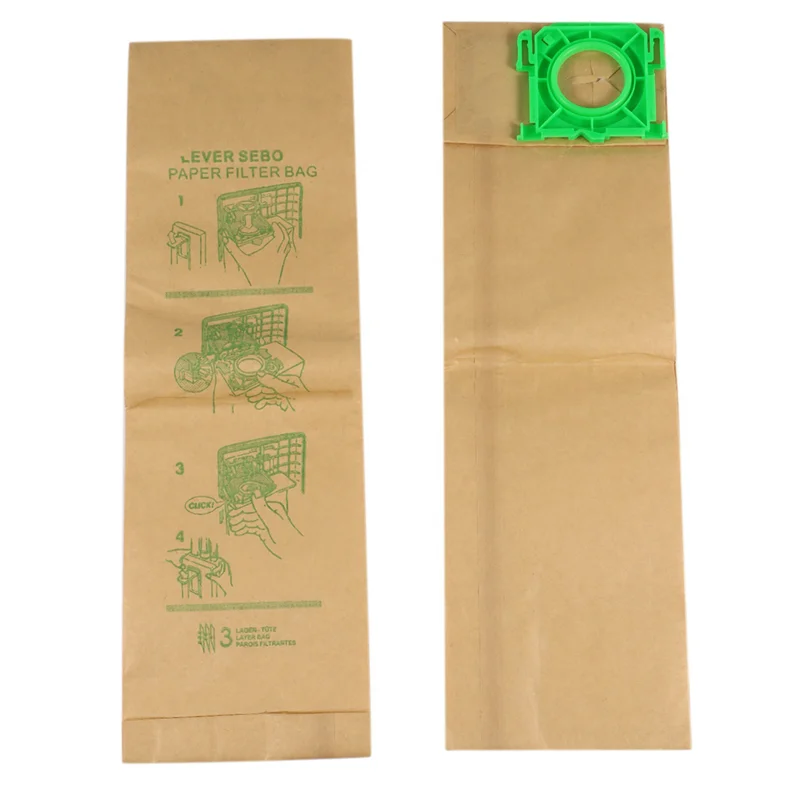 B59B-45 Packs Vacuum Dust Bags For Windsor Sensor Professional G1,C2,C3,K3,X,G & C Series And Sebo & Kenmore Upright Vacuums