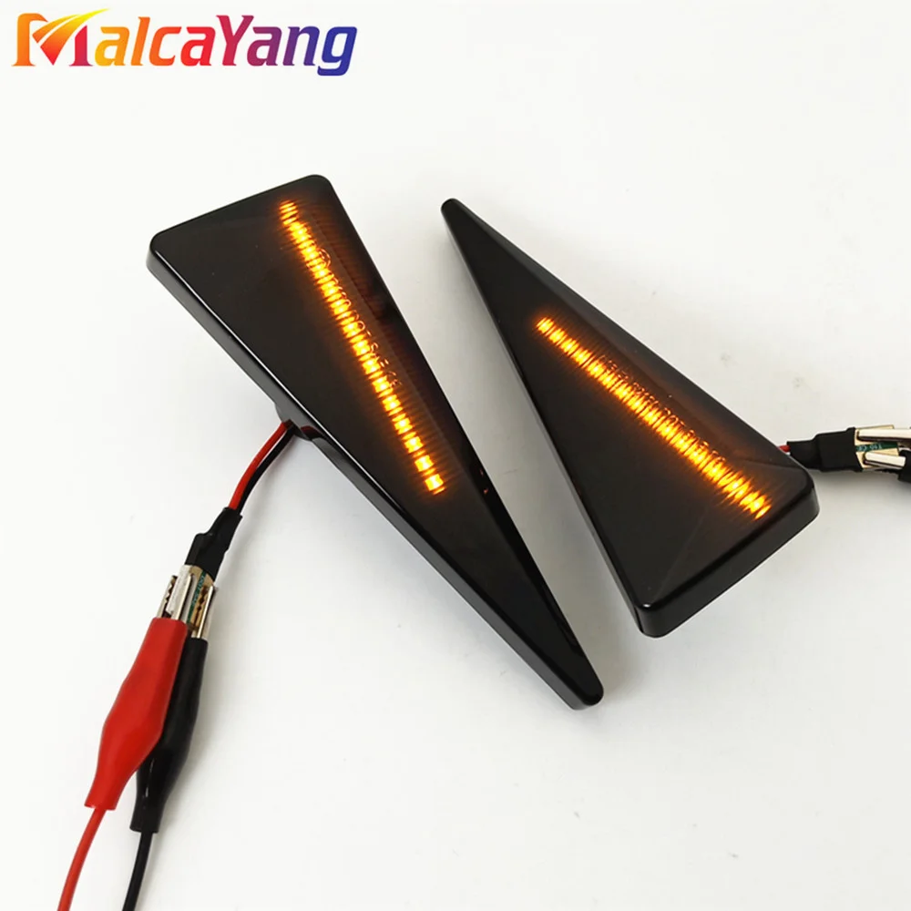 Picture 6: 2Pcs Dynamic LED Side Marker Light Turn Repeater Lamps For Renault Espace MK4 Vel Satis Wind Avantime Megane 2 Scenic 2 Espace 4