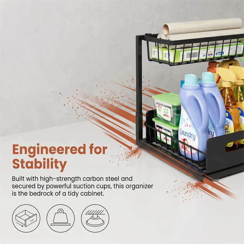Thumbnail 2 - #9 Cheapest Under-Sink Cabinet Storage Racks Deals You Can Get