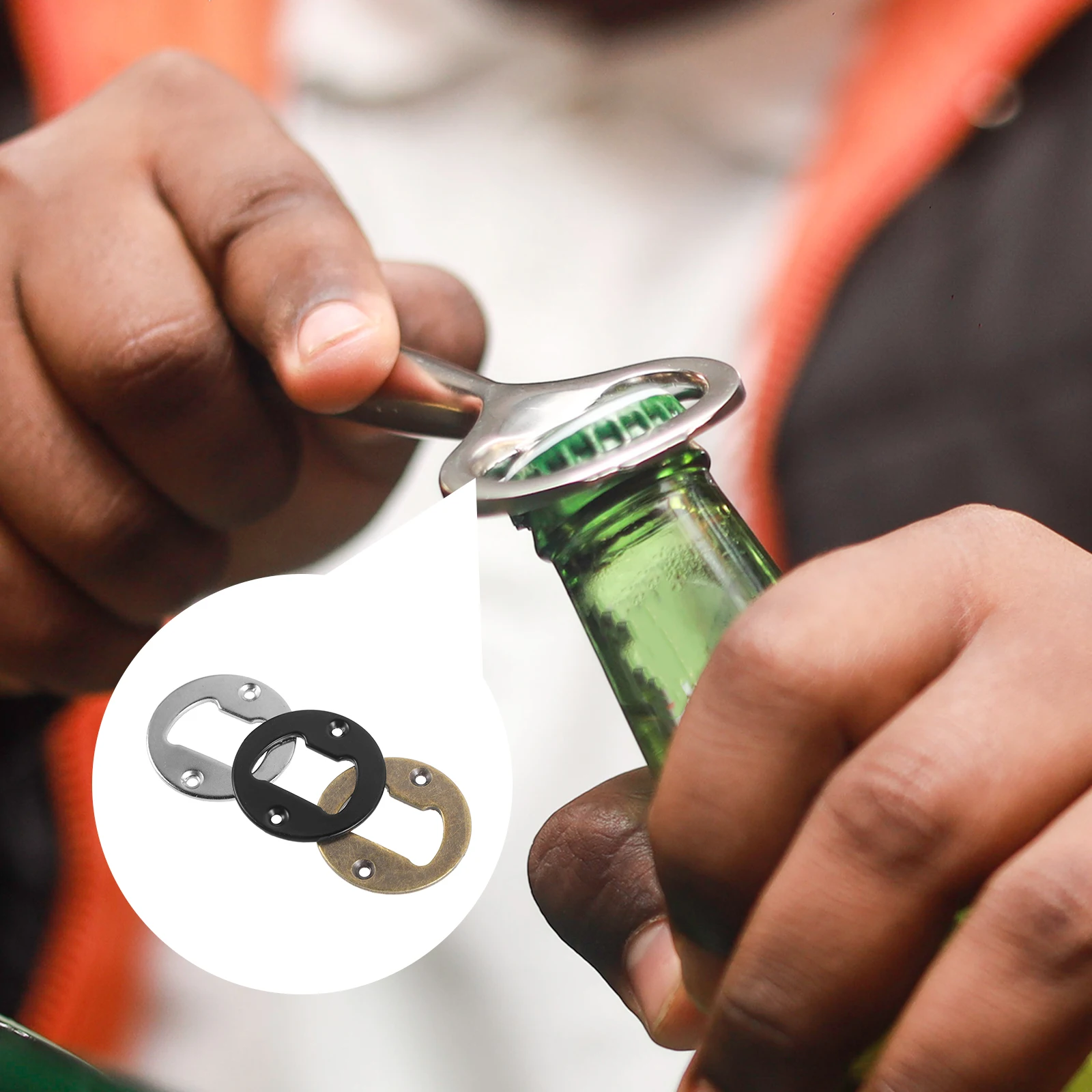 

Bottle Opener and Beer Kit for Bottles Kitchen Gadgets Stainless Steel Inserts Hardware