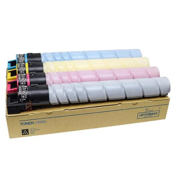 

1Set/4PCS TN328 Bizhub C250i C300i C360i C7150i For Konica Minolta Color Copier Japan Toner Cartridge New Compatible