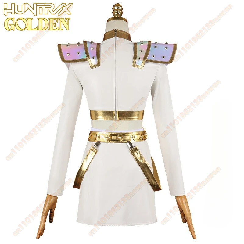 Nuevo disfraz de Zoey Kpop Demon Hunters, disfraz de Zoey Golden, disfraz de Rumi Mira, traje de escenario, uniforme de juego de rol de Halloween para mujer