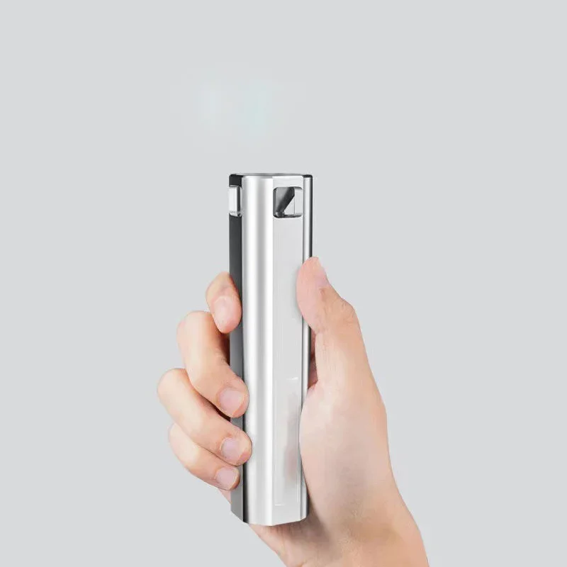 Protable Bright Flashlight 3 Modes Zoomable Hiking Flash Light Mini Phone Power Bank Flashlight Outdoor Fishing Bike Torch