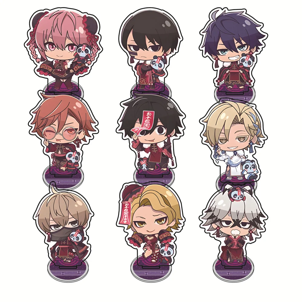 Anime Tougen Anki soporte acrílico de 10cm Shiki/Naito/Jin accesorios de decoración de escritorio regalos de decoración productos exquisitos