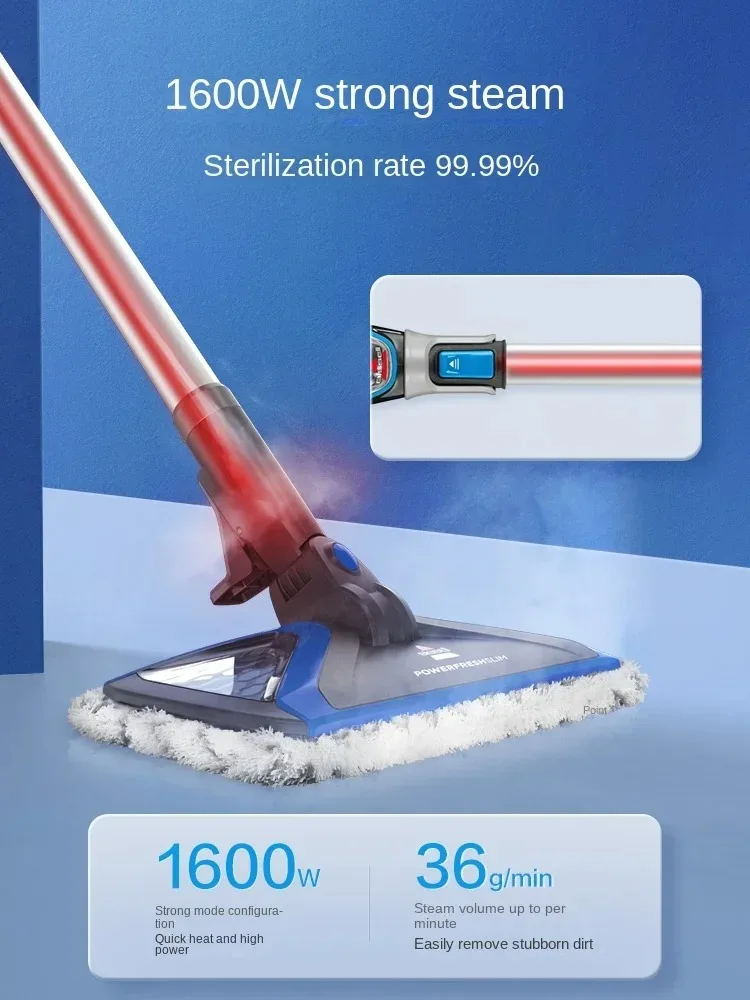 BISSELL Steam Mop Household Mopping Washer High Temperature Sterilization Cleaner Three-dimensional Cleaning 2781