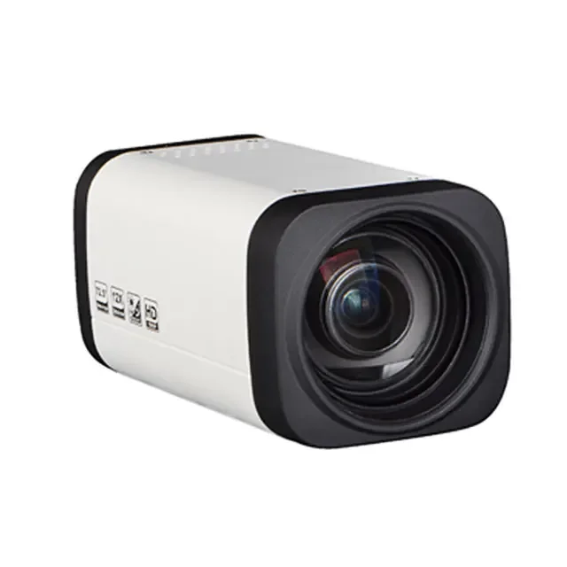 72.5 Degree High Resolution 1080P 12x Optical Zoom CCTV Box Camera PoC PoE Video Camera for Security Churches