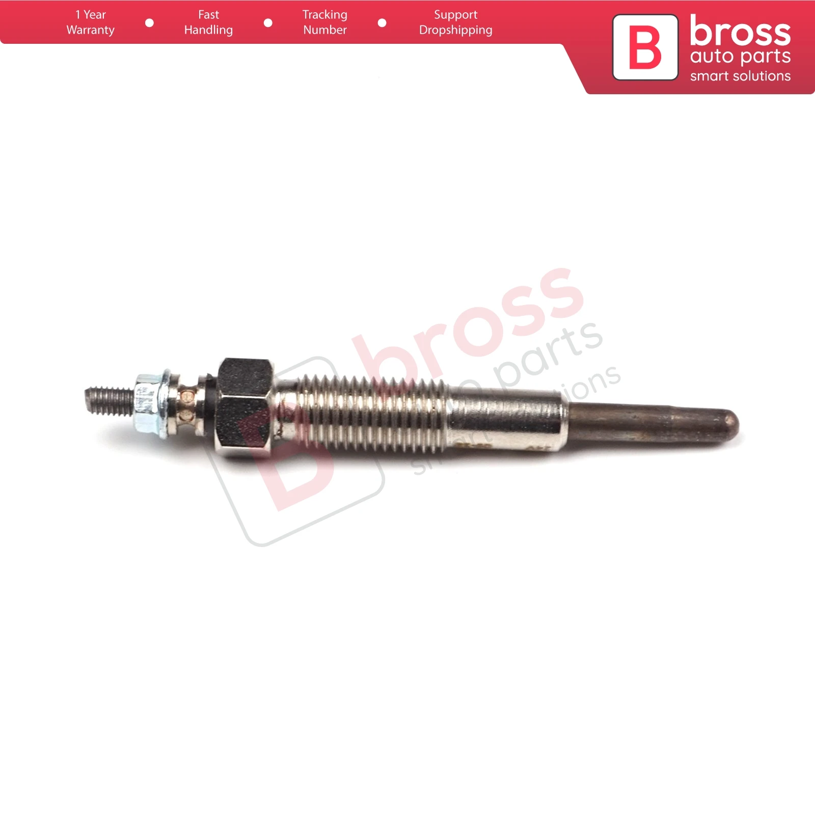 Bross Auto Parts BGP75 1 Piece Heater Glow Plug 24 Volt SE0118140A for Mazda Parkway Titan T2000 T2500 T2600 T3000 T3500 T4100