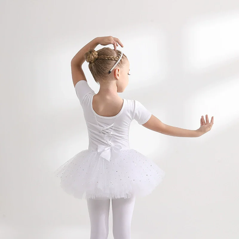 

Детский балетный трико, танцевальный костюм, платье-пачка для девочек, летняя балетная юбка, детские платья, наряд Vestido, одежда для девочек, халат Fille