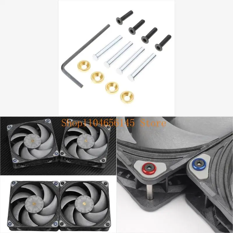 

5asd Secure and Stable Computer Fan Screws for 25mm Fan Screws for Desktop Computers