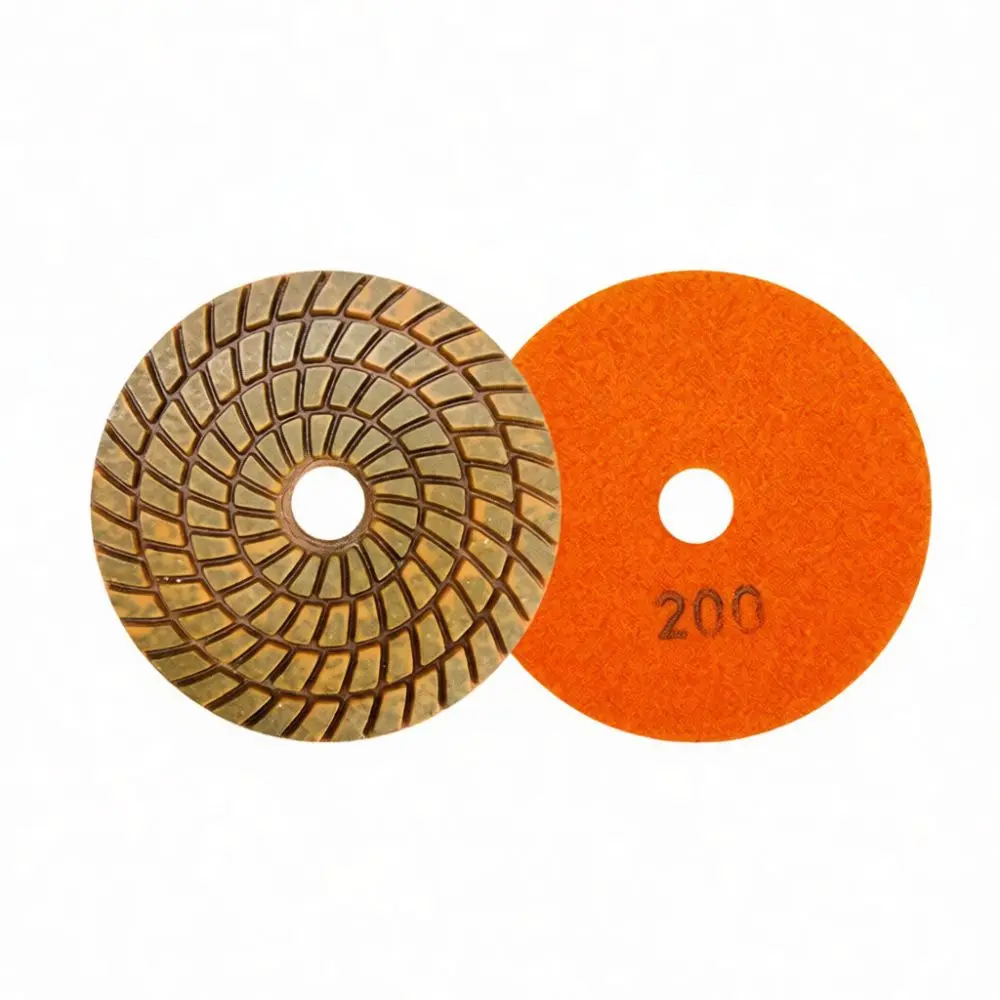 Diamond Metal Polishing Pad For Yiguang Granite Marble Floor Restoration Heavy Duty Grinding Disc Coarse Grit Stone Tool