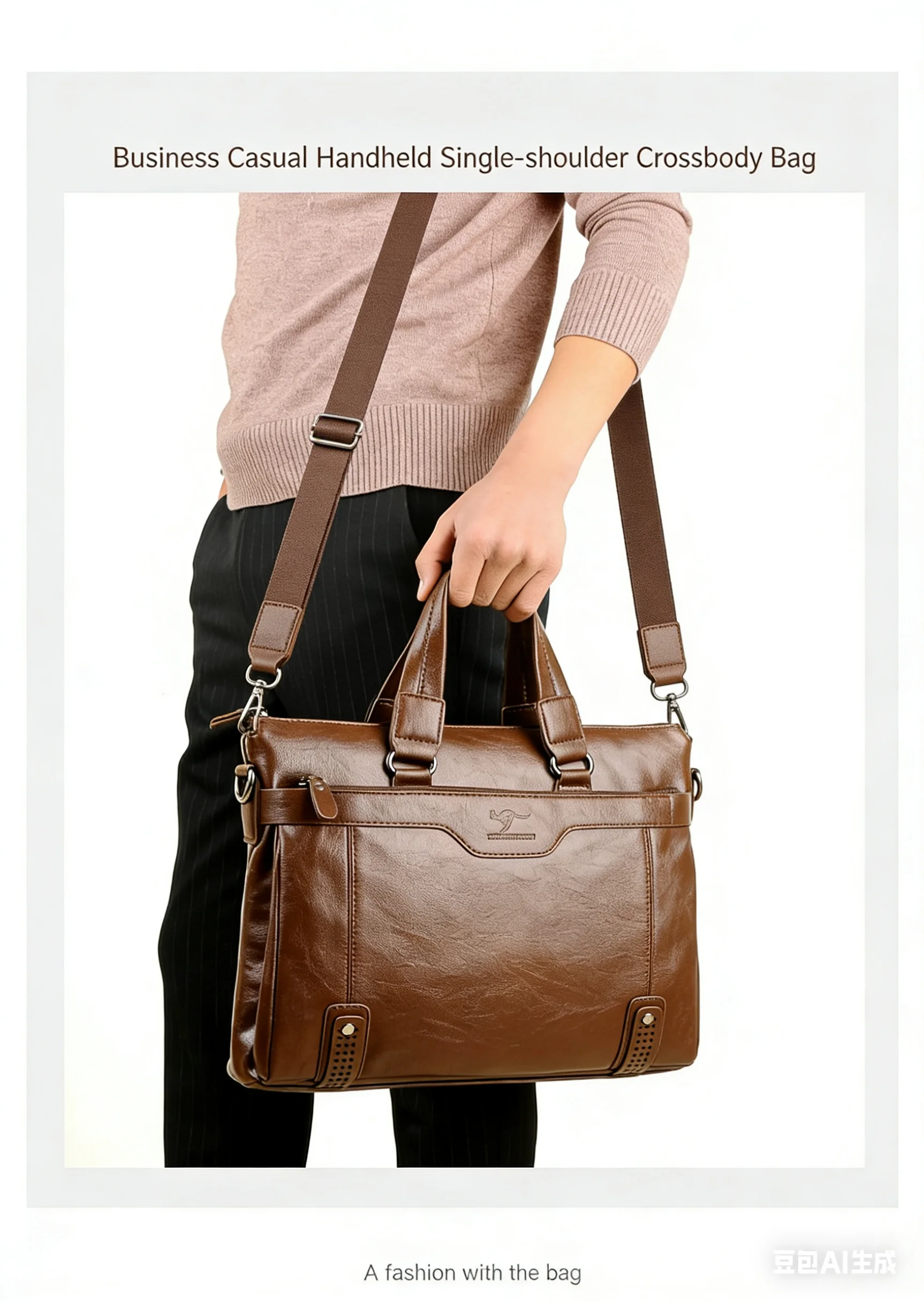 2026 men\'s shoulder messenger bag Men Business Briefcase bag for laptop computer man\'s bag handbag briefase male messenger bags