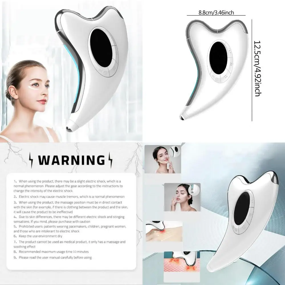 

Upgrade your self-care routine with the Rechargeable Multifunctional Eye Massage Tool, featuring soothing Vibration and Heating