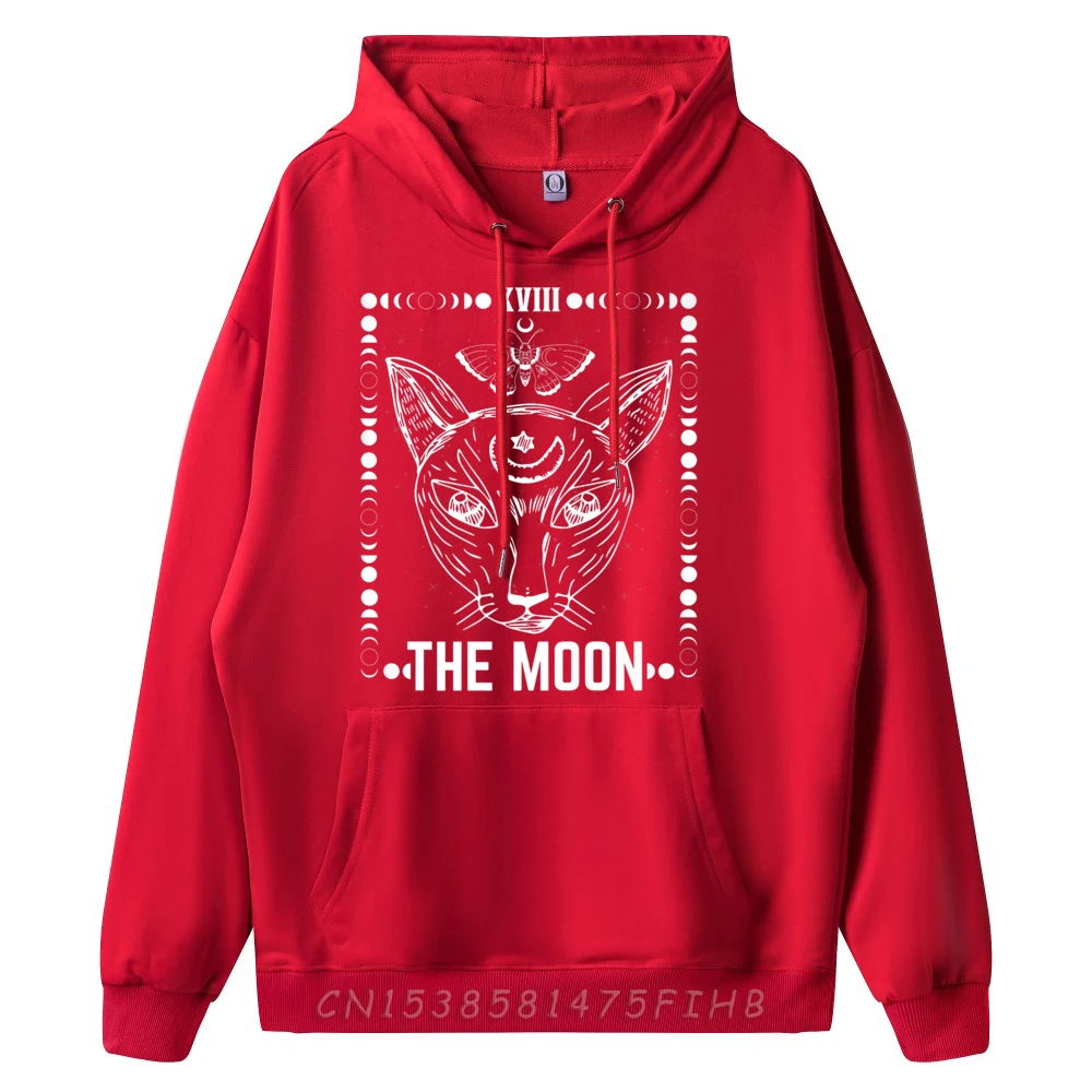 Celestial Luna Moth The Moon Hoodies Classic Long Sleeve Normal Round Neck Mens Hoodies Family Coat Mother Day