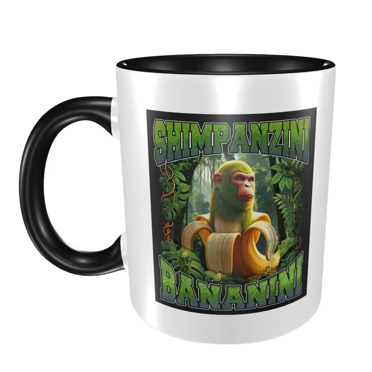 

Забавная керамическая кружка с мемом «Итальянский мозг» (Brainrot), чашка для кофе, чая, молока, посуда для напитков, подарок для женщин и мужчин