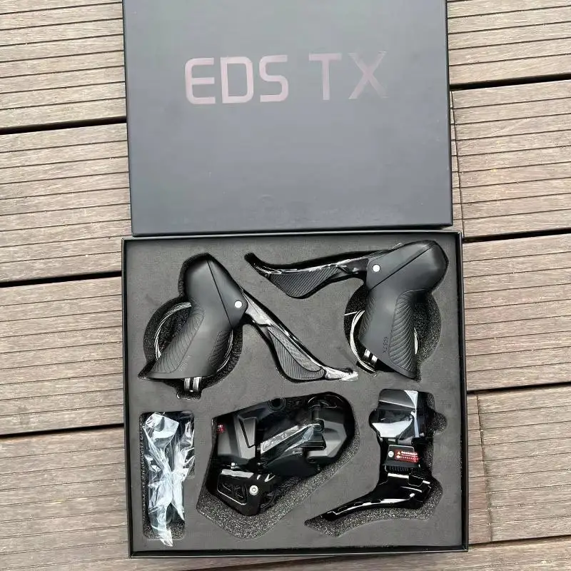 

Wheeltop EDS TX Wireless Electronic Shifter 7-13S Road Bike Rim/Disc Brake Groupset Aluminum Carbon Fiber Front Rear Deraileur