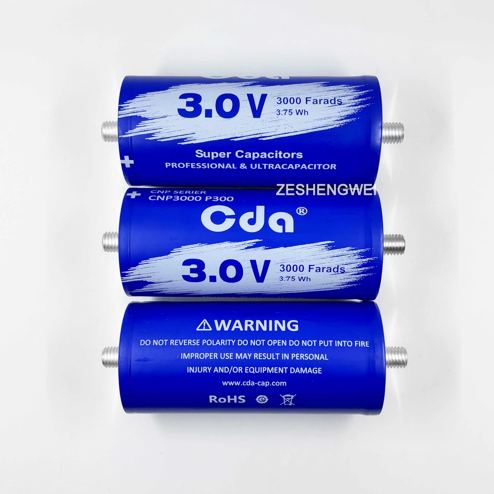 3V3000F Supercapacitor High Current Large Capacity Can Be Used To Automotive Rectifier Module 18V500F*6 Super Capacitor