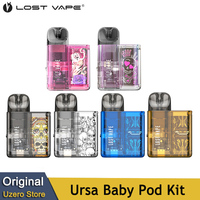 Original LostVape Ursa Baby Pod Kit 800mAh Battery 18W Vape with 2.5ml Ursa Nano Pod Cartridge Electronic Cigarette Vaporizer