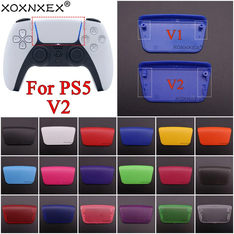 XOXNXEX 1pcs For PS5 2.0 V2 BDM-020 Replacement Plastic Touchpad For PS5 020 Controller Soft Touch Custom Part Touch Pad