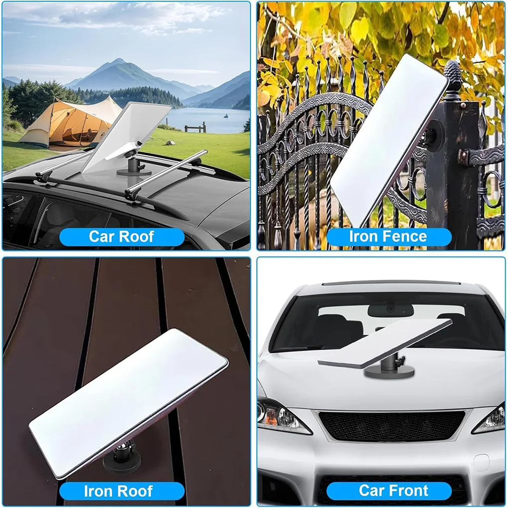 

Для Starlink Mini металлический автомобильный магнитный держатель для чашки на крыше, комплект вращающегося на 360 градусов сигнал, металлический держатель, основание для RV Yachts