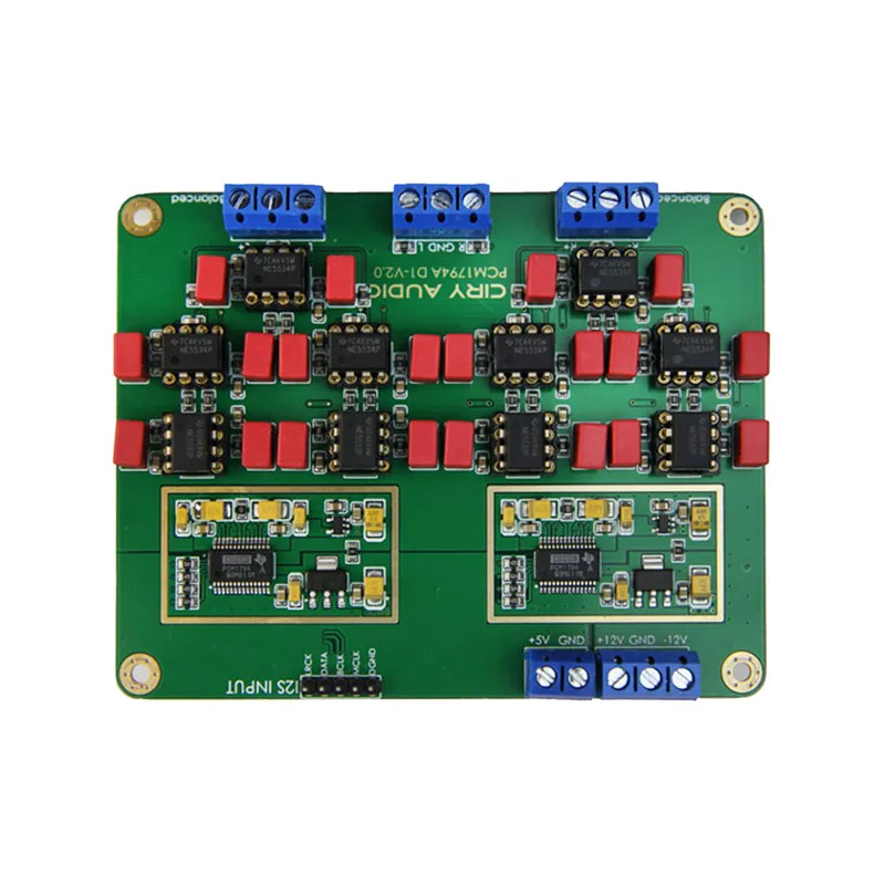 Dual Parallel PCM1794A DAC Audio Decoder PCB Board 24Bit 192kHz