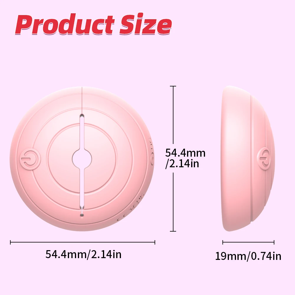 Double 10 Modes Vibrating Wireless Remote Nipple Clamps Vibrator Mini Invisible Wear Breast Massage Stimulate Sex Toys for Women