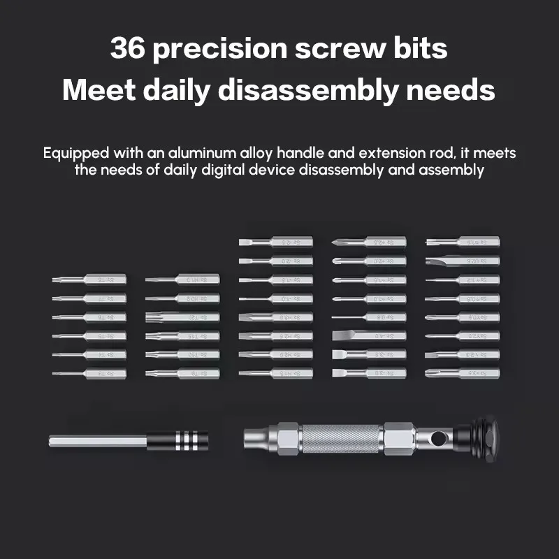 38 in 1 UGREEN Small Precision Screwdriver Set Professional Magnetic Mini Repair Tool All in 1 Kit for Phone Computer Watch